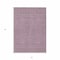 Homeroots 3' X 5' Eggplant And Ivory Geometric Washable Indoor Outdoor Area Rug 595637 - alternate 6