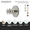 Kingston Brass Single-Handle Six-Way Diverter Valve with Round Trim Kit, Brushed Nickel KS4038DX - alternate 2