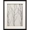 Homeroots Silent Tree Framed Art Black Picture Frame Print Wall Art 416447 - alternate 1
