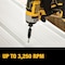 Dewalt 20V MAX* MATRIX XR COMPACT LIGHTWEIGHT CORDLESS IMPACT DRIVER KIT, .25 HEX DCF887D2 - alternate 4