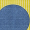 Homeroots 10' X 14' Yellow And Blue Striped Washable Indoor Outdoor Area Rug 597216 - alternate 4