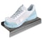 Azar Displays Acrylic Slatwall Shoe Shelf 10"W x 1.25"H x 4"D, Smoke Grey, 10PK 556002-SMK-10PK - alternate 1