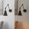 Jonathan Y Rover 7" Classic Industrial Metal Adjustable Arm LED Wall Sconce, Rustic Dark Gray/Brass Gold JYL7462D - alternate 4