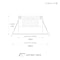 Vidalite Likora White 3 in. Square Recessed Lighting Kit, Integrated LED, 5CCT, 10W, 700 Lumen, IC Rated, ETL CE1060146 - alternate 4