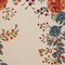 Homeroots 8' X 11' Ivory Blue And Orange Floral Indoor Outdoor Area Rug 548092 - alternate 5