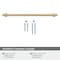 Amerock Winsome 12-5/8 inch 320mm Center-to-Center Champagne Bronze Cabinet Pull BP36773CZ - alternate 3