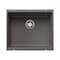 Blanco Precis 21" Single Bowl, Volcano Gray 527414 - alternate 1
