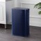 Happimess Tammi Kitchen 14.5-Gallon Slim Metal Push Button Trash Can, Denim Blue HPM1017J - alternate 3
