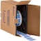 Brady PermaSleeve HX Heat Shrink Double Sided Wire Marking Sleeves, Blue, 0.75 in. Dia x 2 in. W 2HX-750-2-BL - alternate 1