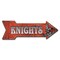 Signmission Knights Arrow Decal Funny Home Decor 24in Wide D-A-8-999785 - alternate 1