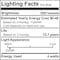 Bulbrite 40W Equivalent Amber Light DIA Dimmable LED Grand Filament Diamond Shaped Nostalgic Light Bulb 776305 - alternate 3