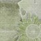 Homeroots 5' X 8' Artichoke Green And Gray Floral Washable Indoor Outdoor Area Rug 582231 - alternate 6