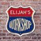 Signmission Elijah's Workshop, 6 Inch X 6 Inch, Plastic Sign SHI-P-6-489-ELIJAH - alternate 4