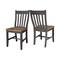 Whitewood Industries Set of Two Cafe Dining Chairs CI45-61P - alternate 1
