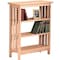 International Concepts Mission Shelf Unit, 3 Tier, Unfinished SH-3630M - alternate 1