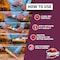 Krakenbond Kraken Bond No Nail Heavy Duty Construction Adhesive, Polyurethane, Beige, 10.1 oz, 12 Pack KR610PA-12 - alternate 3
