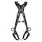 Msa Safety V-Fit Fall Protection Harness, M/L, 400 lb, Quick-Connect Chest/ Quick-Connect Leg Straps 10252206 - alternate 1