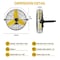 Edendirect Fan, Wall Mount, 24 in Blade Dia, 120V, 7,300/9,100 cfm IR-FANW24 - alternate 6