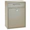 Mail Boss Olympus Locking Wall-Mount Drop Box, Tan, 16-Gauge Steel 805937 - alternate 1