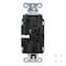 Hubbell Wiring Device-Kellems Straight Blade Receptacle, 5-15R, 15 A, 125V AC, 2 Pole, 3 Wire, Surface Mount, Grounded HBL2172STLA - alternate 3