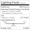 Luxrite 8W LED Candelabra Bulb, 75W Equivalent, E12 Base, 1000 Lumens, 3500K Natural White, 12PK LR21712 - alternate 6
