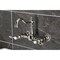 Kingston Brass Two-Handle Wall Mount Bridge Kitchen Faucet, Polished Nickel KS1266TAL - alternate 2