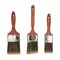 Linzer 2 in. Flat Cut, 3 in. Flat Cut, 2.5 in. Angled Sash Polyester Paint Brush Set, 3PK HD A 1172 3 - alternate 4