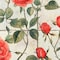 Homeroots 6" x 6" Red And Green Vinyl Arabesque Peel And Stick Removable Tiles 572055 - alternate 6