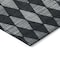 Homeroots 5' X 8' Charcoal Geometric Washable Indoor Outdoor Area Rug 577032 - alternate 3