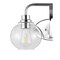 Jonathan Y Sandrine 17.5 in. 2-Light Iron/Seeded Glass Cottage Rustic LED Vanity Light, Chrome JYL7527B - alternate 7