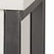 Homeroots 63in Gray And White Wood Carved Geometric Six Drawer Sideboard 611019 - alternate 3