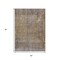 Homeroots 5' X 8' Brown And Ivory Abstract Washable Indoor Outdoor Area Rug 631084 - alternate 6