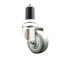 Service Caster 3 Inch 316SS Gray Polyurethane Wheel Swivel 1-5/8 Inch Expanding Stem Caster SCC-SS316EX20S314-PPUB-158 - alternate 1