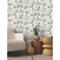 York Wallcoverings Mushroom Garden Toile Red and Green Wallpaper RT7891 - alternate 7