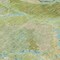 Homeroots 8' Green Blue And Gray Round Abstract Washable Indoor Outdoor Area Rug 597772 - alternate 6