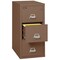 Fireking 3 Drawer, 2 Hr Fire & Impact Rated, Vertical, 31" depth Letter Tan 3-1943-2TN - alternate 3