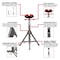 Jet Folding Pipe Jack Stand w/ Steel Rollers (JPJ-FLD-SR) - JPJ-FLD-SR - alternate 3
