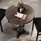 Flash Furniture Bennett 30 in Round Solid Wood Indoor Tabletop in Dark Brown with 22.75 in x 22.75 in GSF-RD30-DKBRN-SDAT2222-GG - alternate 6