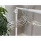 Nahanco 17in Clear Middle Heavy Weight Plastic Shirt Hanger w/ Molded Rubber Grippers, 100PK 505MG - alternate 4