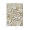 Homeroots 9' X 12' Taupe And Ivory Abstract Washable Indoor Outdoor Area Rug 609844 - alternate 4