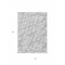 Homeroots 3' X 5' Silver And Gray Abstract Washable Indoor Outdoor Area Rug 614383 - alternate 4