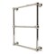 Kingston Brass 18" x 24" Brass Wall Mount 3-Tier Towel Rack, Polished Nickel DTC24183PN - alternate 1