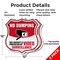 Signmission No Dumping Shield Sign This Property Is, 12 inch X 12 inch, Aluminum Metal Sign, 2PK SHI-A-2PACK-12-393 - alternate 4