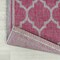 Jonathan Y Trebol Moroccan Trellis Textured Weave Fuchsia/Light Gray 2 ft. x 8 ft. Indoor/Outdoor Runner Rug SMB109H-28 - alternate 6
