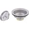 Keeney Mfg 3-1/2'' Stainless Steel Fixed Post Basket Strainer Assembly 1431SSBX - alternate 3