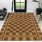 Jonathan Y Peater Classic Casual Commercial Natural Coir Natural/Red 5 ft. x 8 ft. Indoor/Outdoor Area Rug NRF109A-5 - alternate 1