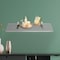 Fab Glass And Mirror Acrylic Shelf 6 x 18inces Brushed Nickel Bracket 3/4in Thickness Acrylic Pack of 1 AS19SC-6x18BN1P - alternate 6