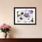 Homeroots Lilacs and Anemone Black Framed Print Wall Art 529867 - alternate 4