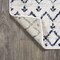 Jonathan Y Moroccan HYPE Boho Vintage Diamond Cream/Navy 9 ft. x 12 ft. Area Rug MOH101F-9 - alternate 5