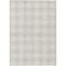 Homeroots 3' X 5' Ivory And Beige Plaid Washable Indoor Outdoor Area Rug 595403 - alternate 5